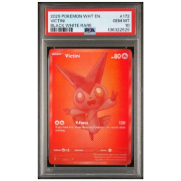 Victini - White Flare - Black White Rare - PSA GEM MT 10 - Picture 1 of 2